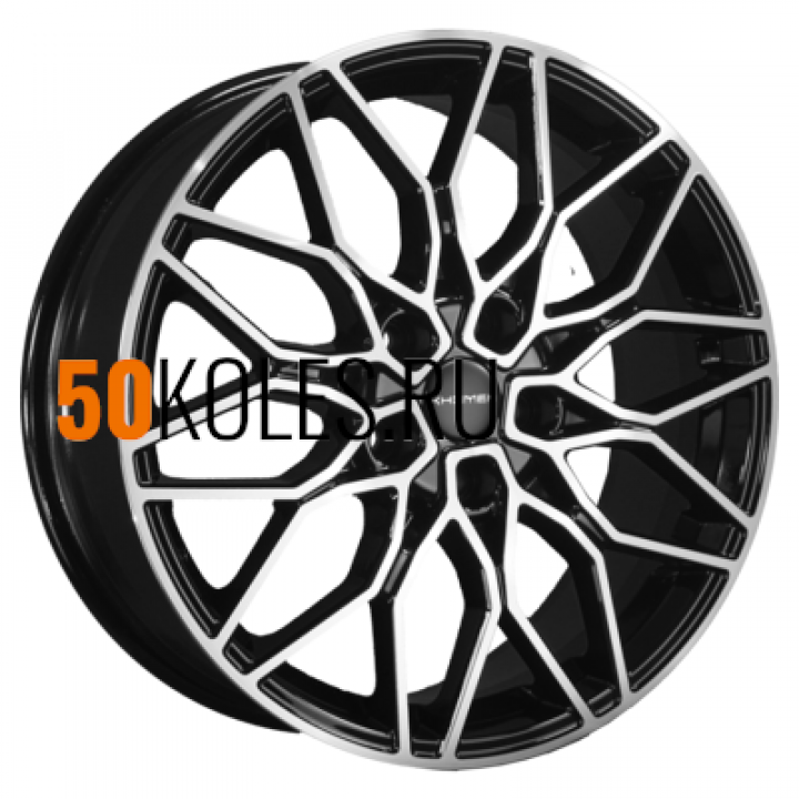 7x18/5x114.3 ET38 D67.1 KHW1813 (Outlander) Black-FP Khomen Wheels