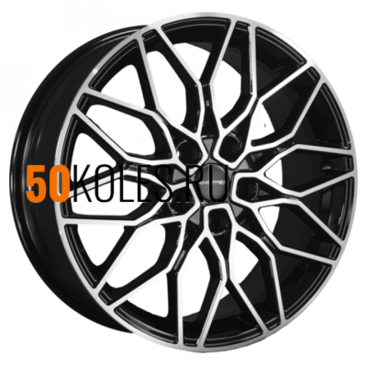 7x18/5x114,3 ET51 D67,1 KHW1813 (Tucson) Black-FP Khomen Wheels