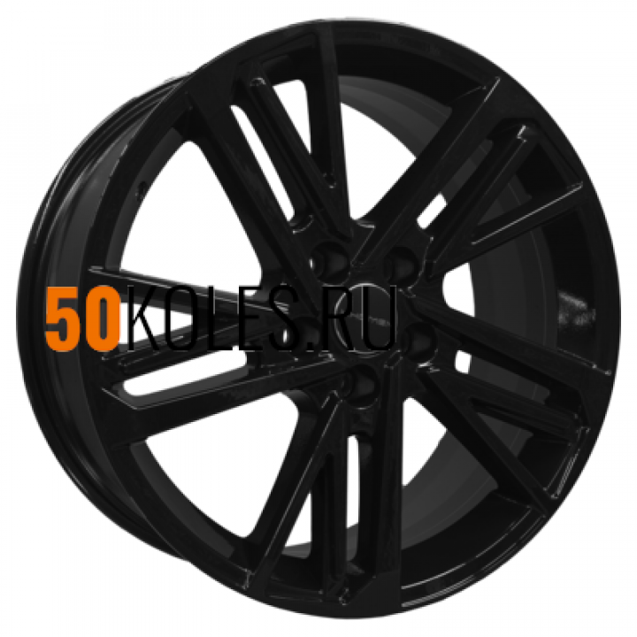 8x18/5x114.3 ET40 D67.1 KHW1815 (Outlander) Black Khomen Wheels