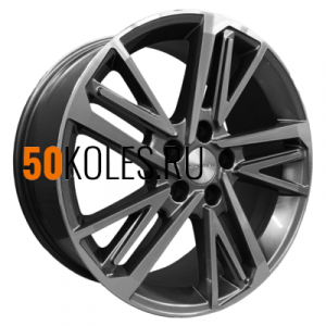 8x18/5x108 ET46 D63,4 KHW1815 (Tugella) Gray-FP Khomen Wheels