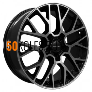 7x18/5x108 ET33 D60.1 KHW1818 (Chery Tiggo 7 (Pro/Pro Max)) Black-FP Khomen Wheels