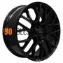 7x18/5x114.3 ET48 D56.1 KHW1818 (Forester) Black Khomen Wheels