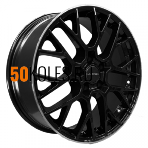 7x18/5x112 ET43 D57,1 KHW1818 (Kodiaq/Tiguan/Audi Q3) Black MR Khomen Wheels