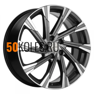 7,5x19/5x108 ET33 D60,1 KHW1901 (Chery Tiggo 7 Pro) Gray-FP Khomen Wheels