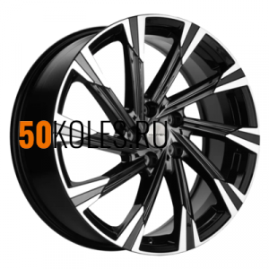 7,5x19/5x114,3 ET45 D60,1 KHW1901 (Geely Atlas/Atlas Pro) Black-FP Khomen Wheels