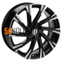 7.5x19/5x114.3 ET39 D60.1 KHW1901 (NX) Black-FP