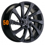 7.5x19/5x114.3 ET38 D67.1 KHW1901 (Outlander) Black