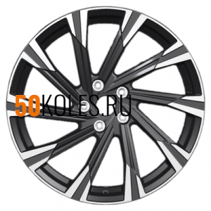 7.5x19/5x114.3 ET38 D67.1 KHW1901 (Outlander) Black-FP