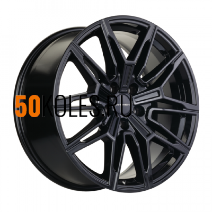 8.5x19/5x114.3 ET30 D60.1 KHW1904 (RX/NX) Black Khomen Wheels