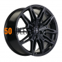 8.5x19/5x114.3 ET30 D60.1 KHW1904 (RX/NX) Black Khomen Wheels