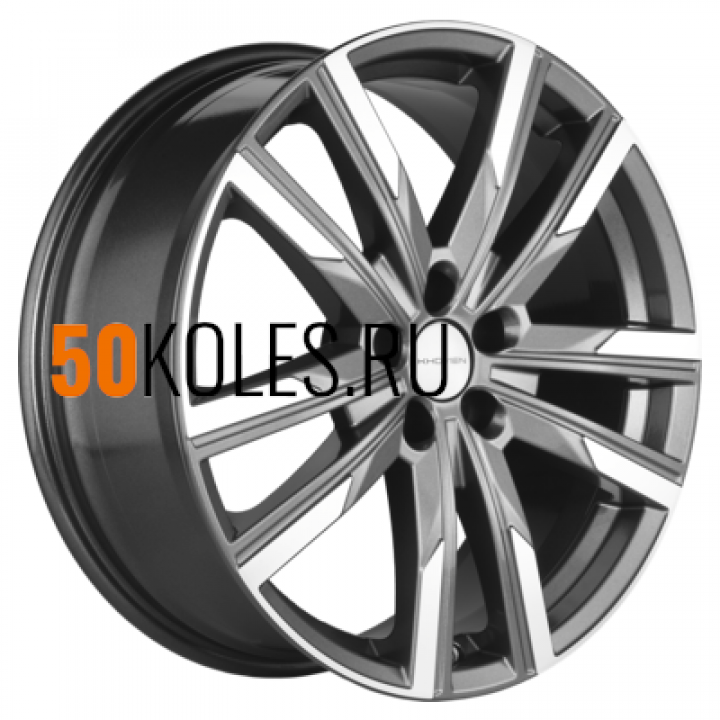 7,5x19/5x108 ET33 D60,1 KHW1905 (Chery Tiggo 7 Pro) Gray-FP Khomen Wheels