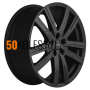 7,5x19/5x108 ET46 D63,4 KHW1905 (Geely Monjaro/Tugella) Black matt Khomen Wheels