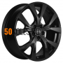 7x19/5x114.3 ET45 D60.1 KHW1906 (Changan CS85 Coupe) Black Khomen Wheels