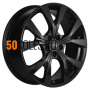 7x19/5x108 ET45 D65.1 KHW1906 (Dongfeng AX7) Black Khomen Wheels
