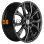 7,5x19/5x108 ET46 D63,4 KHW1907 (Geely Monjaro/Tugella) Gray Khomen Wheels