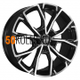 7,5x19/5x114,3 ET45 D66,1 KHW1907 (Nissan X-Trail) Black-FP Khomen Wheels
