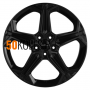 7.5x19/5x114.3 ET38 D67.1 KHW1909 (Outlander) Black Khomen Wheels