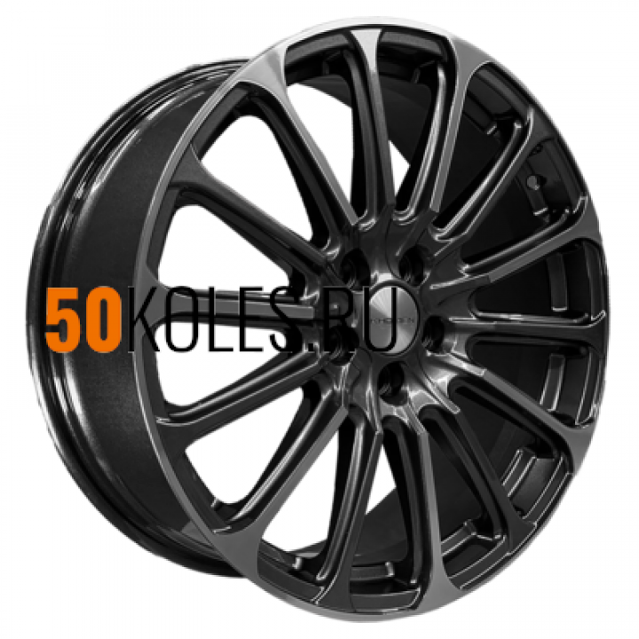 7,5x19/5x108 ET46 D63,4 KHW1910 (Geely Monjaro/Tugella) Gray-FP Khomen Wheels