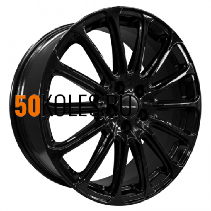7,5x19/5x112 ET43 D57,1 KHW1910 (Kodiaq/Tiguan/Audi Q3) Black Khomen Wheels