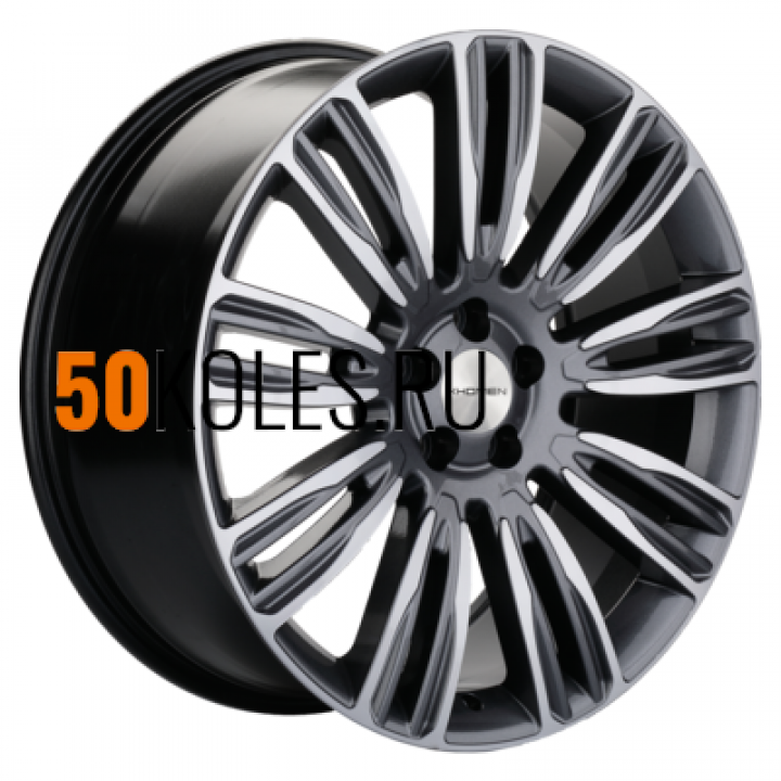 8,5x20/5x120 ET45 D59,5 KHW2004 (GAC GS8) Gray-FP Khomen Wheels