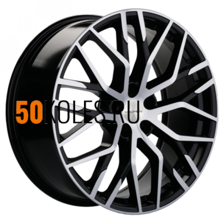 8.5x20/5x114.3 ET35 D60.1 KHW2005 (Lexus RX (new)) Black-FP Khomen Wheels