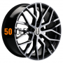 8.5x20/5x112 ET20 D66.5 KHW2005 (Q8) Black-FP