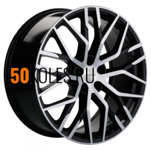 8.5x20/5x120 ET41.5 D66.1 KHW2005 (Voyah Dream) Black-FP Khomen Wheels