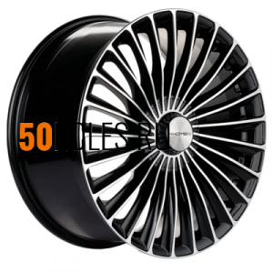 9.5x20/5x112 ET38 D66.6 KHW2008 (S-class Rear) Black-FP