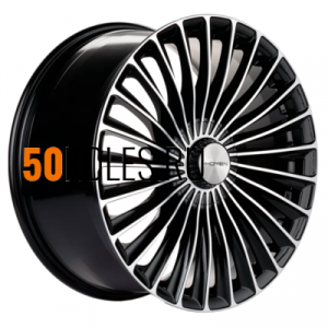 8.5x20/5x112 ET43 D66.6 KHW2008 (Turbo II E-class) Black-FP