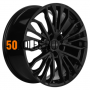 8,5x20/5x108 ET36 D65,1 KHW2009 (Exeed VX) Black Khomen Wheels