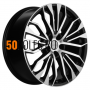 8.5x20/5x114.3 ET35 D60.1 KHW2009 (Lexus RX (new)) Black-FP Khomen Wheels