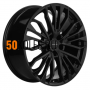 8.5x20/5x112 ET20 D66.6 KHW2009 (Q8) Black Khomen Wheels