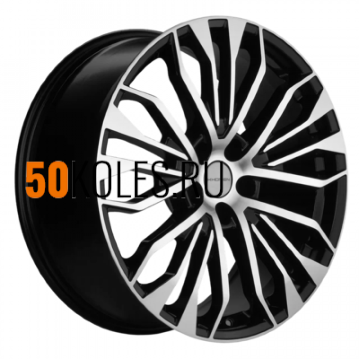 8,5x20/5x114,3 ET30 D60,1 KHW2009 (Lexus RX) Black-FP Khomen Wheels