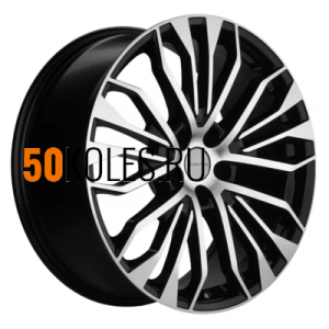 8.5x20/5x120 ET30 D66.1 KHW2009 (Voyah FREE) Black-FP Khomen Wheels