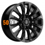 8x20/6x139.7 ET28 D106.1 KHW2010 (LC Prado) Black Khomen Wheels