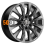 8x20/6x139.7 ET38 D67.1 KHW2010 (Pajero IV) Gray Khomen Wheels