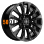 8x20/6x139.7 ET36 D100.1 KHW2010 (Tank 300/500) Black Khomen Wheels