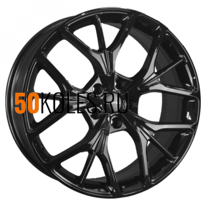 8x20/5x114.3 ET45 D67.1 KHW2012 (FAW Bestune T99) Black Khomen Wheels
