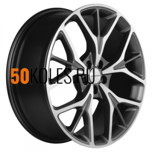 8x20/5x108 ET46 D63,4 KHW2012 (Tugella New) Gray-FP Khomen Wheels
