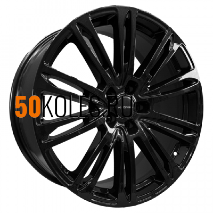 8x20/5x120 ET30 D66,1 KHW2017 (Voyah Free) Black Khomen Wheels
