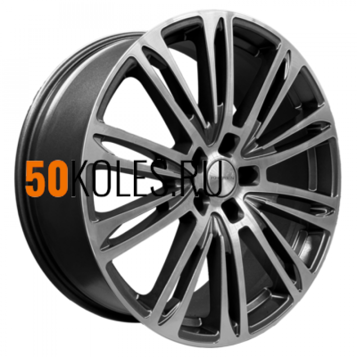 8x20/5x120 ET30 D66,1 KHW2017 (Voyah Free) Gray-FP Khomen Wheels