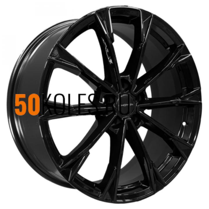 8x20/5x114,3 ET45 D64,1 KHW2018 (Haval M6 (Plus)) Black Khomen Wheels