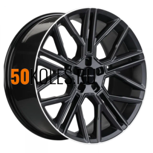 9,5x21/5x112 ET36 D66,6 KHW2101 (E-tron) Black matt MR Khomen Wheels