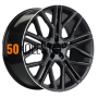 9,5x21/5x112 ET36 D66,6 KHW2101 (E-tron) Black matt MR Khomen Wheels