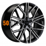 9,5x21/5x120 ET45,5 D62,5 KHW2101 (Li 7/9) Black-FP Khomen Wheels