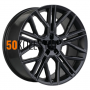 9.5x21/5x120 ET49 D72.6 KHW2101 (RRover) Black Khomen Wheels