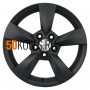 6x15/5x100 ET43 D57.1 KHW1504 (Fabia) Black matt