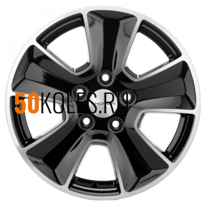 6.5x16/5x114.3 ET50 D66.1 KHW1601 (Duster) Black-FP