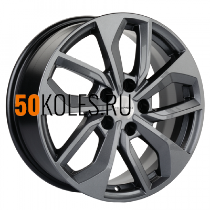 7x17/5x114.3 ET39 D60.1 KHW1703 (RAV4) Gray Khomen Wheels