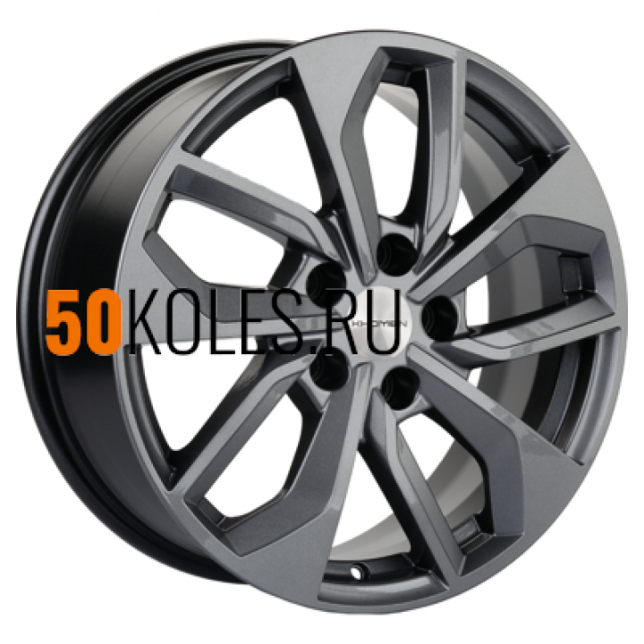7x17/5x114,3 ET45 D67,1 KHW1703 (CX-5/i40/X-Trail) Gray Khomen Wheels